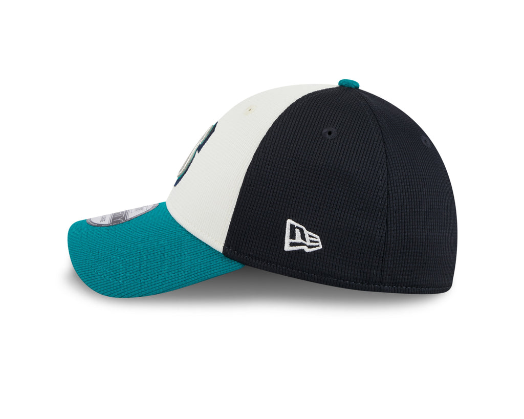 Seattle Mariners New Era Batting Practice 39THIRTY Flex-Fit Hat for Men product image 4, provided for visual reference and