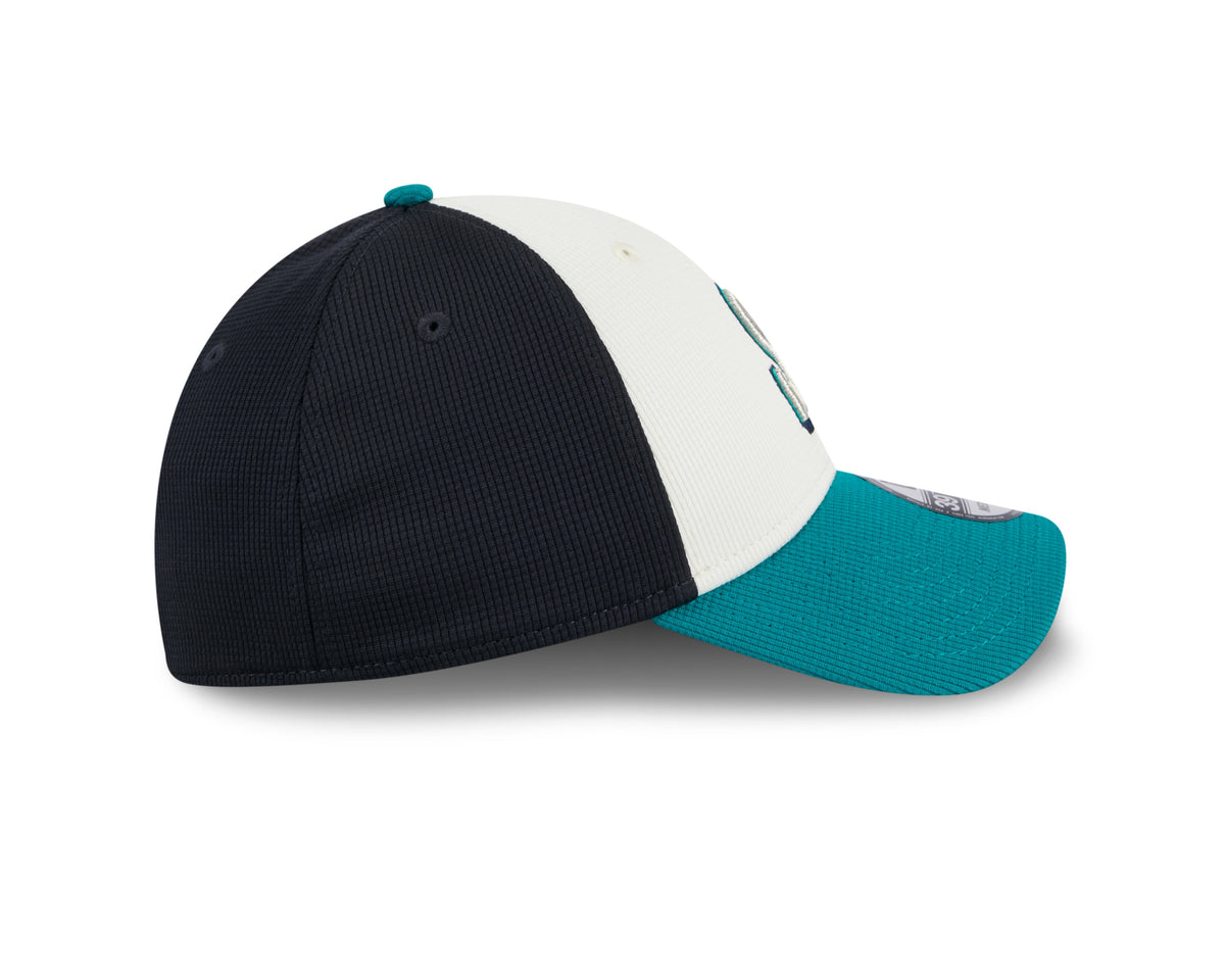 Seattle Mariners New Era Batting Practice 39THIRTY Flex-Fit Hat for Men product image 5, provided for visual reference and