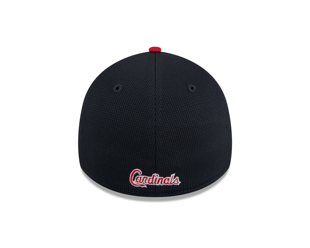 St. Louis Cardinals New Era Batting Practice Navy/Red 39THIRTY Flex-Fit Hat for Men product image 6, provided for visual