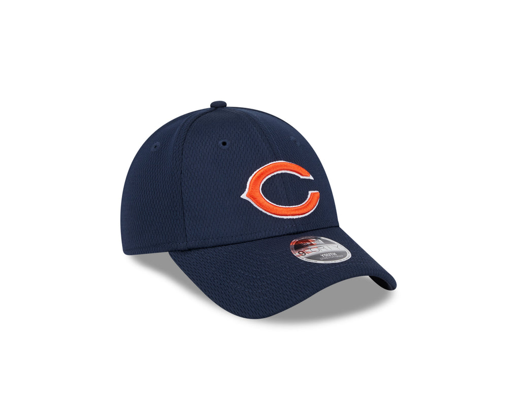 Child Chicago Bears Navy 9FORTY Adjustable Game Hat product image 3, provided for visual reference and product detail review