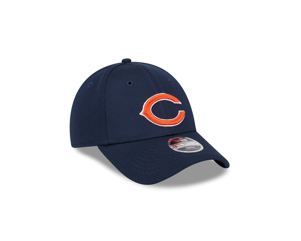Toddler Chicago Bears Navy 9FORTY Adjustable Game Hat product image 3, provided for visual reference and product detail