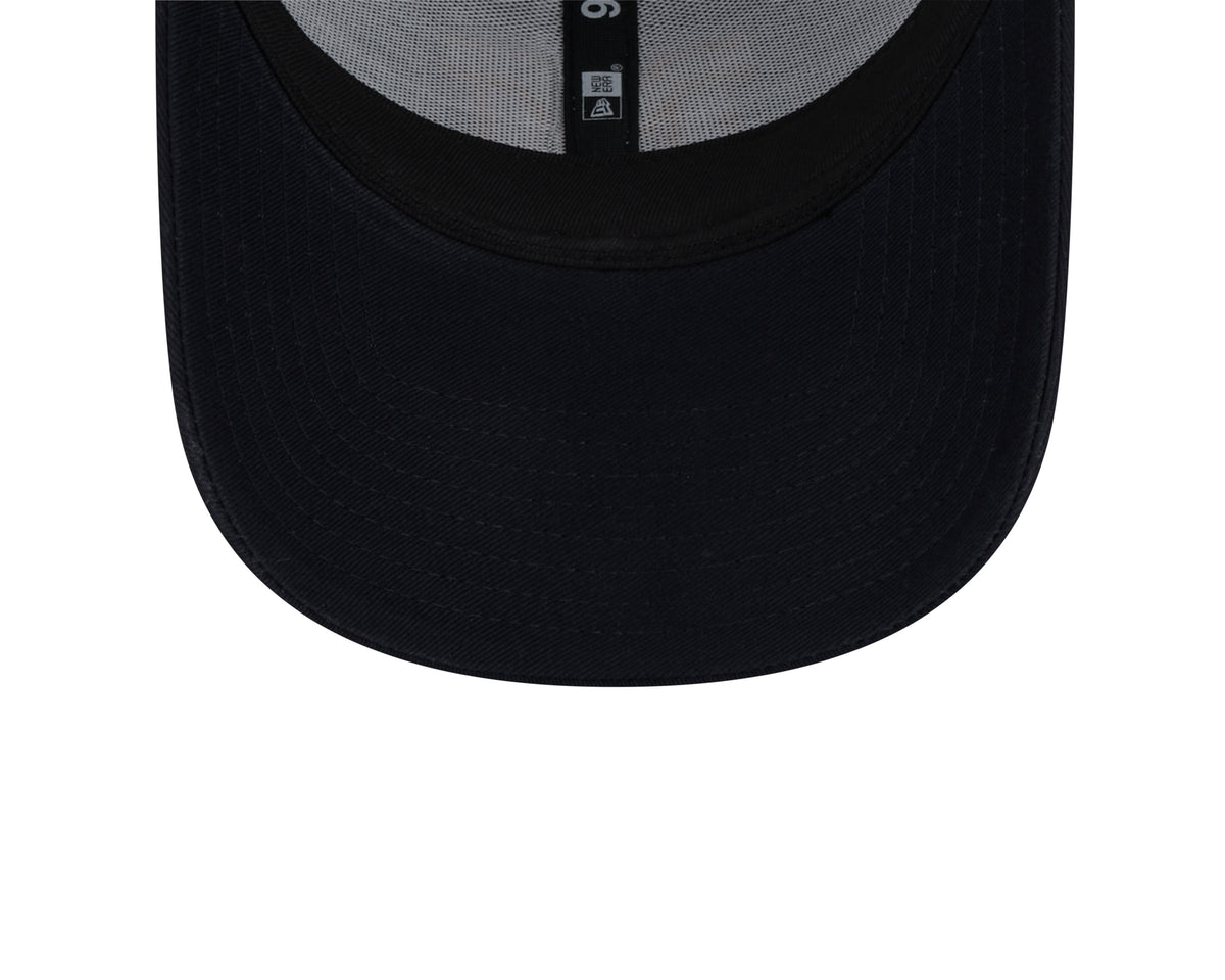 Michigan Wolverines New Era Navy/White Trucker 9FORTY Adjustable Hat product image 7, provided for visual reference and