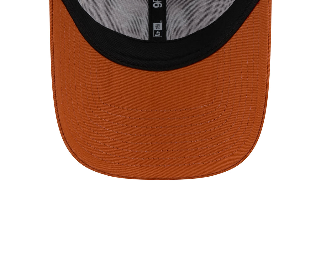 Texas Longhorns New Era Burnt Orange Trucker 9FORTY Adjustable Hat product image 7, provided for visual reference and