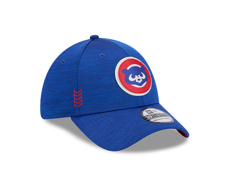 Chicago Cubs New Era Royal 2024 Clubhouse 39THIRTY Flex Fit Hat for Men product image 3, provided for visual reference and