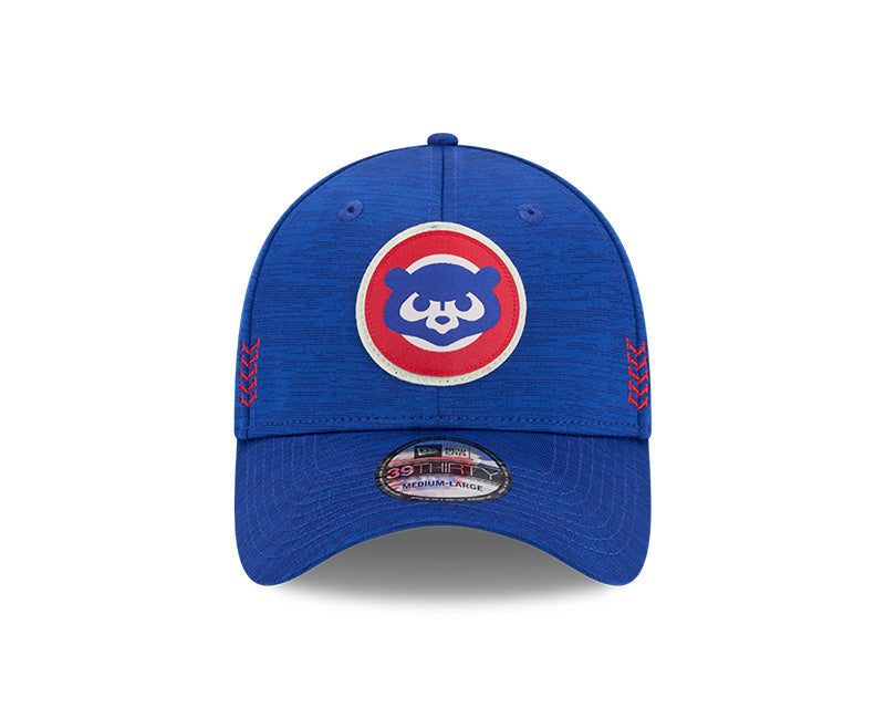 Chicago Cubs New Era Royal 2024 Clubhouse 39THIRTY Flex Fit Hat for Men product image 2, provided for visual reference and