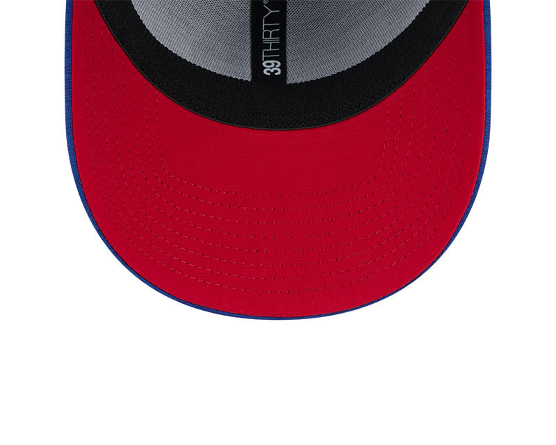 Chicago Cubs New Era Royal 2024 Clubhouse 39THIRTY Flex Fit Hat for Men product image 7, provided for visual reference and