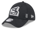 Chicago White Sox New Era Black 2024 Clubhouse 39THIRTY Flex Fit Hat for Men product image 1, provided for visual reference