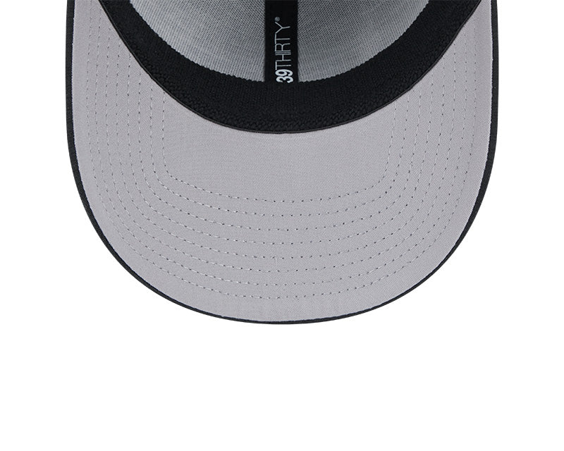 Chicago White Sox New Era Black 2024 Clubhouse 39THIRTY Flex Fit Hat for Men product image 7, provided for visual reference