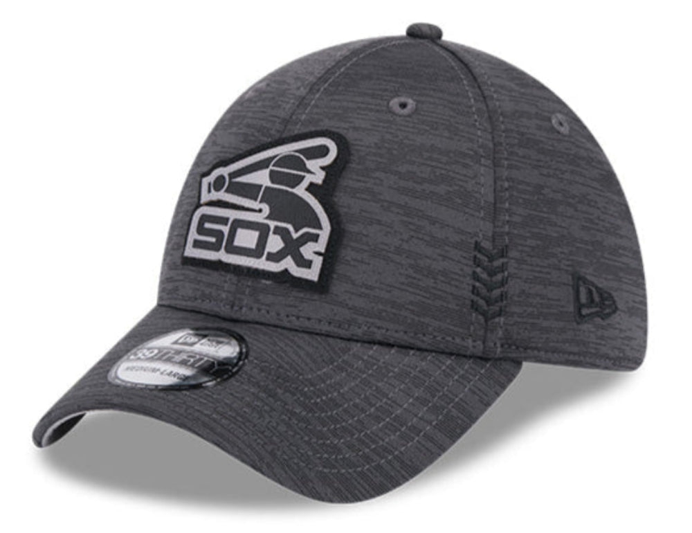 Chicago White Sox New Era Graphite 2024 Clubhouse 39THIRTY Flex Fit Hat for Men product image 1, provided for visual