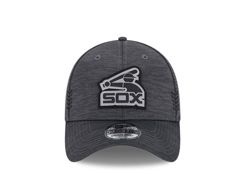 Chicago White Sox New Era Graphite 2024 Clubhouse 39THIRTY Flex Fit Hat for Men product image 2, provided for visual