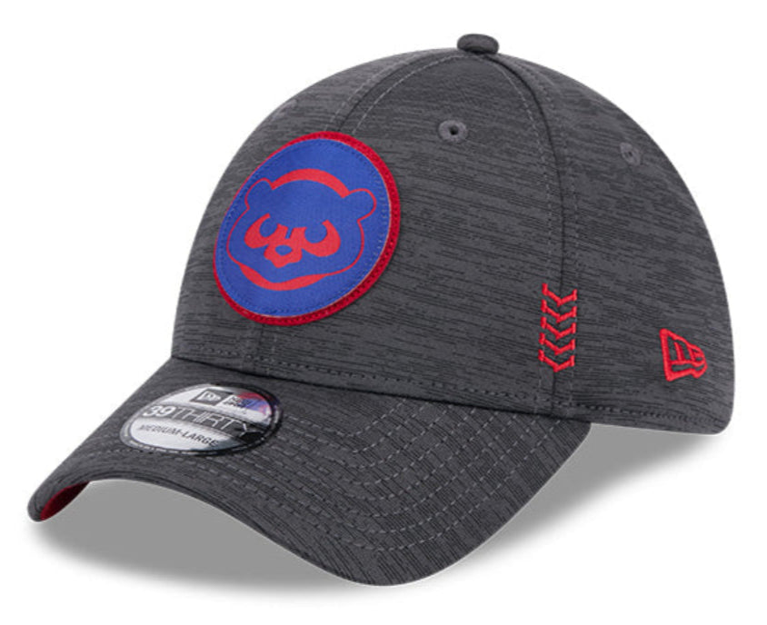 Chicago Cubs New Era Graphite 2024 Clubhouse 39THIRTY Flex Fit Hat for Men product image 1, provided for visual reference