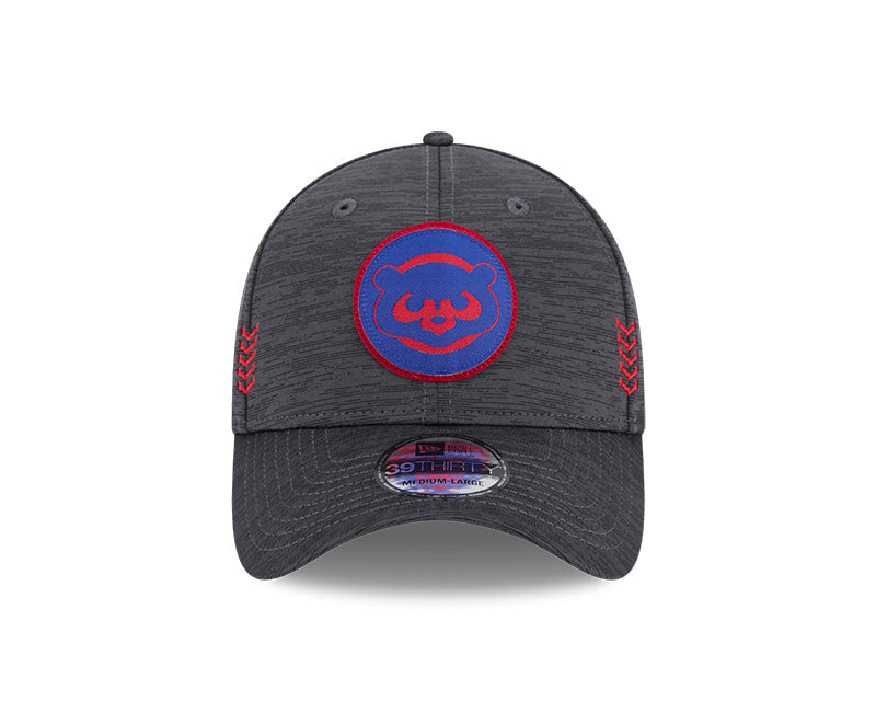 Chicago Cubs New Era Graphite 2024 Clubhouse 39THIRTY Flex Fit Hat for Men product image 2, provided for visual reference