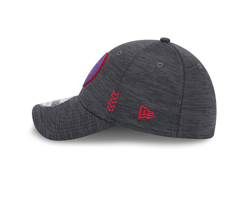 Chicago Cubs New Era Graphite 2024 Clubhouse 39THIRTY Flex Fit Hat for Men product image 4, provided for visual reference