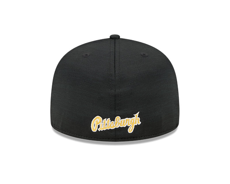 Pittsburgh Pirates New Era Black 2024 Alternate Clubhouse 1914 59FIFTY Fitted Hat for Men product image 6, provided for