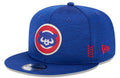 Chicago Cubs New Era Royal 2024 Clubhouse 9FIFTY Snapback Hat for Men product image 1, provided for visual reference and