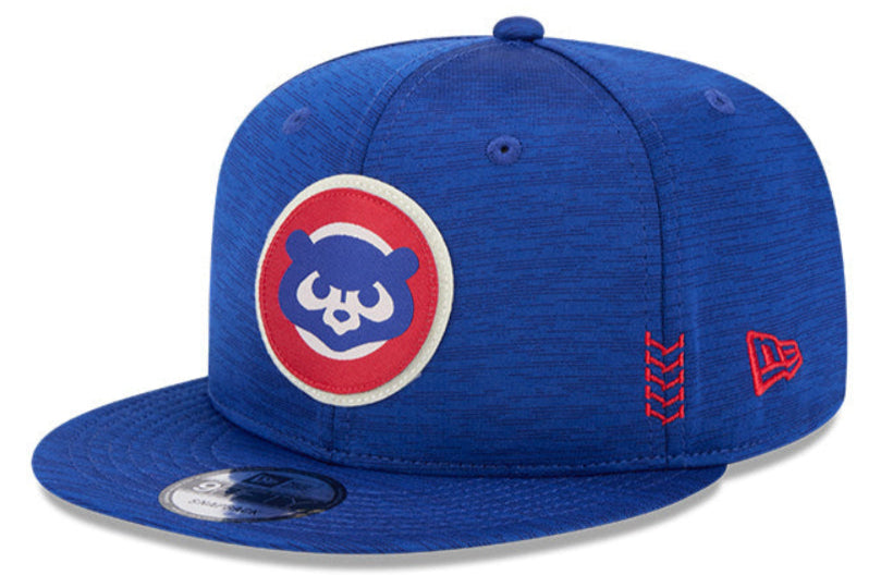 Chicago Cubs New Era Royal 2024 Clubhouse 9FIFTY Snapback Hat for Men product image 1, provided for visual reference and
