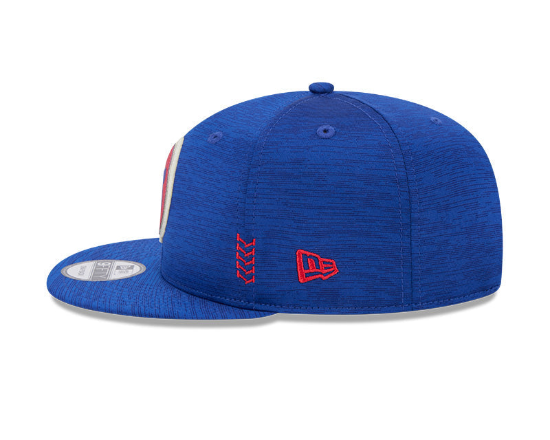 Chicago Cubs New Era Royal 2024 Clubhouse 9FIFTY Snapback Hat for Men product image 4, provided for visual reference and