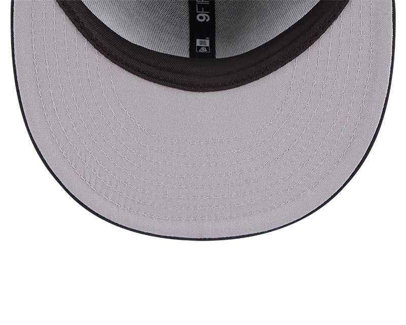 Chicago White Sox New Era Black 2024 Clubhouse 9FIFTY Snapback Hat for Men product image 6, provided for visual reference