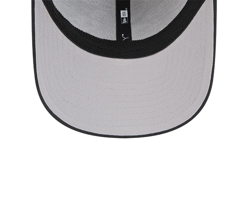 Chicago White Sox New Era Black & White 2024 Clubhouse 9FORTY Adjustable Hat for Men product image 7, provided for visual