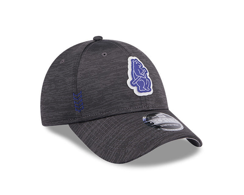 Chicago Cubs Graphite 2024 Clubhouse Alternate 9FORTY Adjustable Hat for Men product image 3, provided for visual reference
