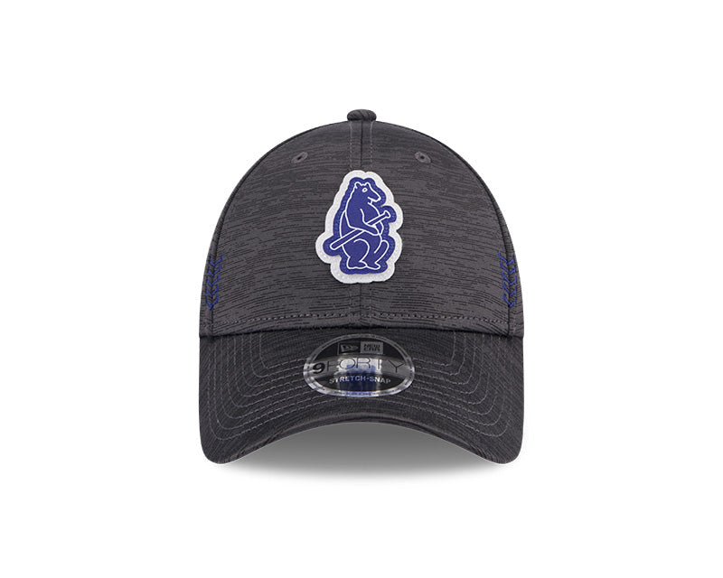 Chicago Cubs Graphite 2024 Clubhouse Alternate 9FORTY Adjustable Hat for Men product image 2, provided for visual reference