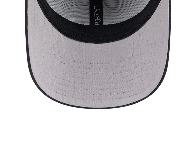 Chicago Cubs New Era Black 2024 Clubhouse Alternate 9FORTY Adjustable Hat for Men product image 7, provided for visual