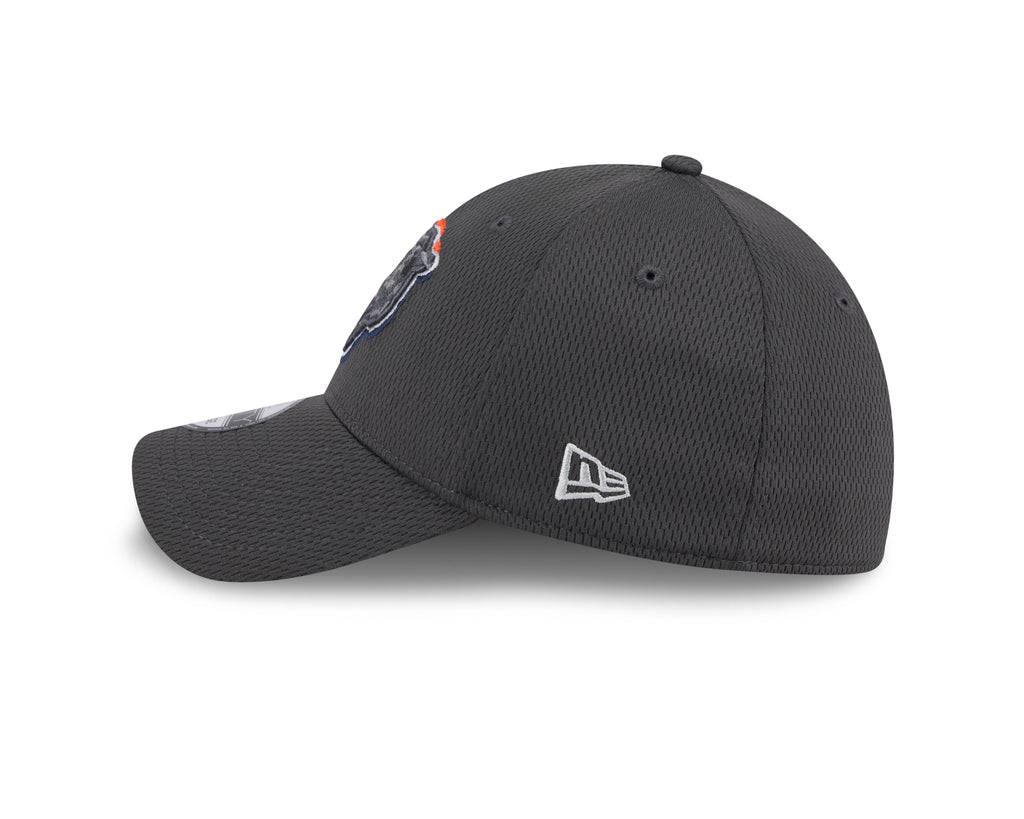 Chicago Bears New Era 2024 NFL Draft Graphite 39THIRTY Flex Fit Hat for Men product image 5, provided for visual reference