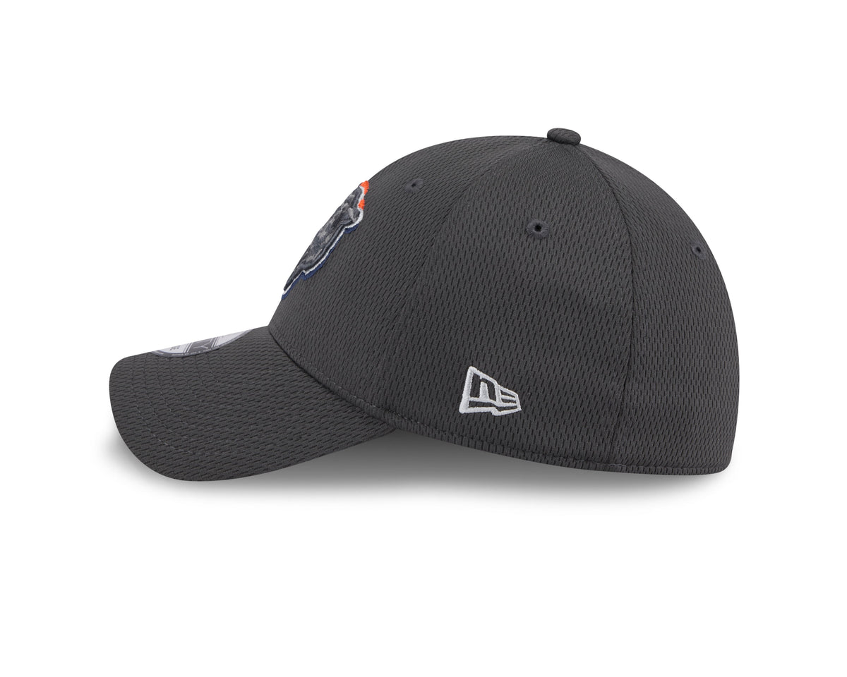 Chicago Bears New Era 2024 NFL Draft Graphite 39THIRTY Flex Fit Hat for Men product image 5, provided for visual reference
