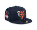 Chicago Bears New Era Navy 2024 NFL Draft 59FIFTY Fitted Hat for Men product image 1, provided for visual reference and