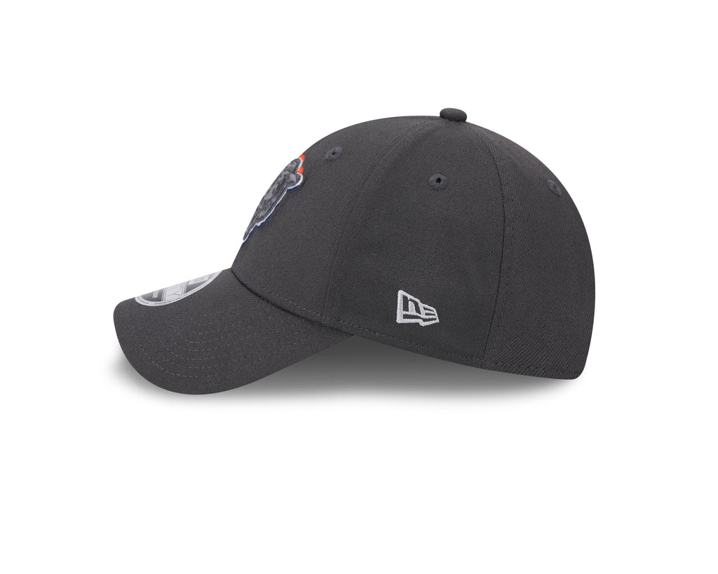 Chicago Bears New Era Graphite 2024 NFL Draft 9FORTY Adjustable Hat for Men product image 5, provided for visual reference