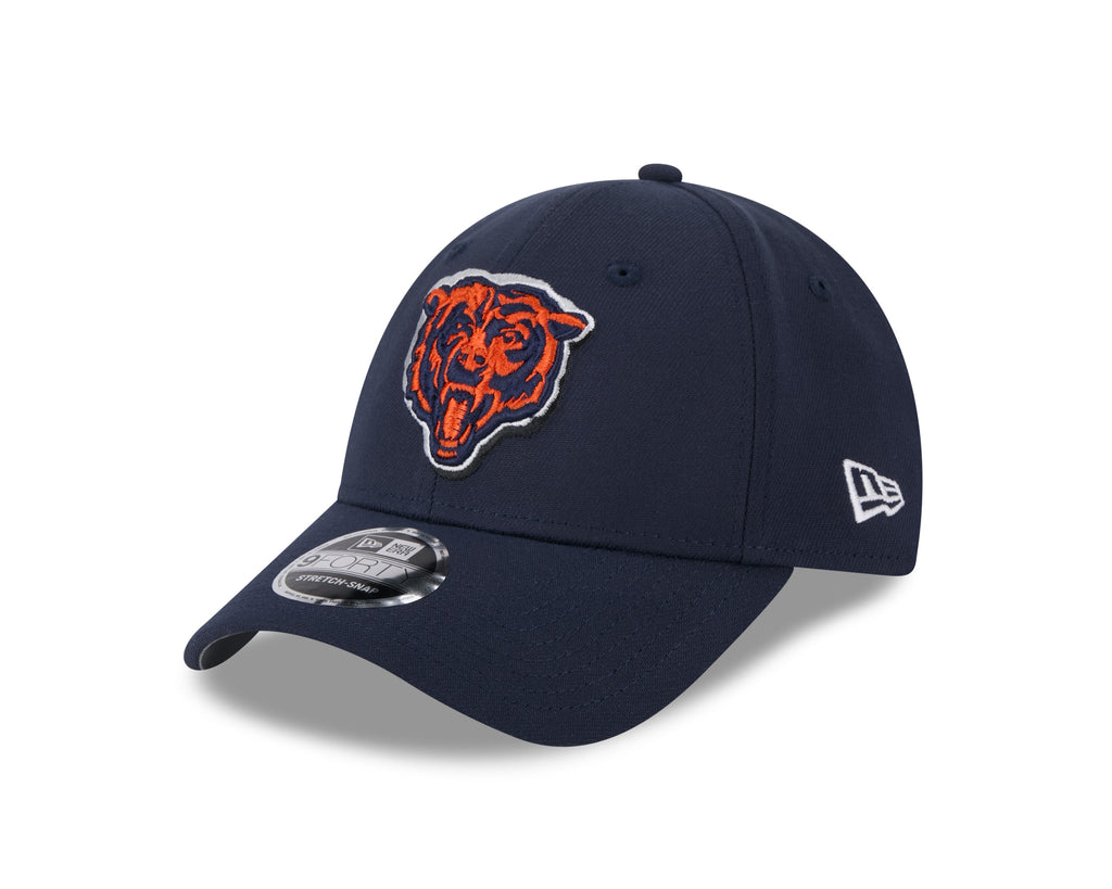 Chicago Bears New Era Navy 2024 NFL Draft 9FORTY Adjustable Hat for Men product image 3, provided for visual reference and