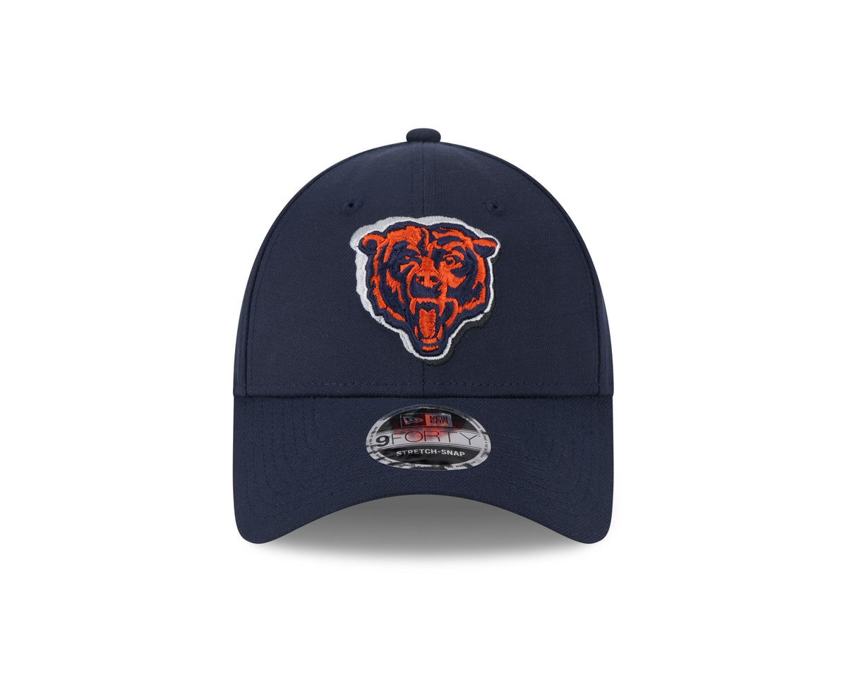 Chicago Bears New Era Navy 2024 NFL Draft 9FORTY Adjustable Hat for Men product image 2, provided for visual reference and