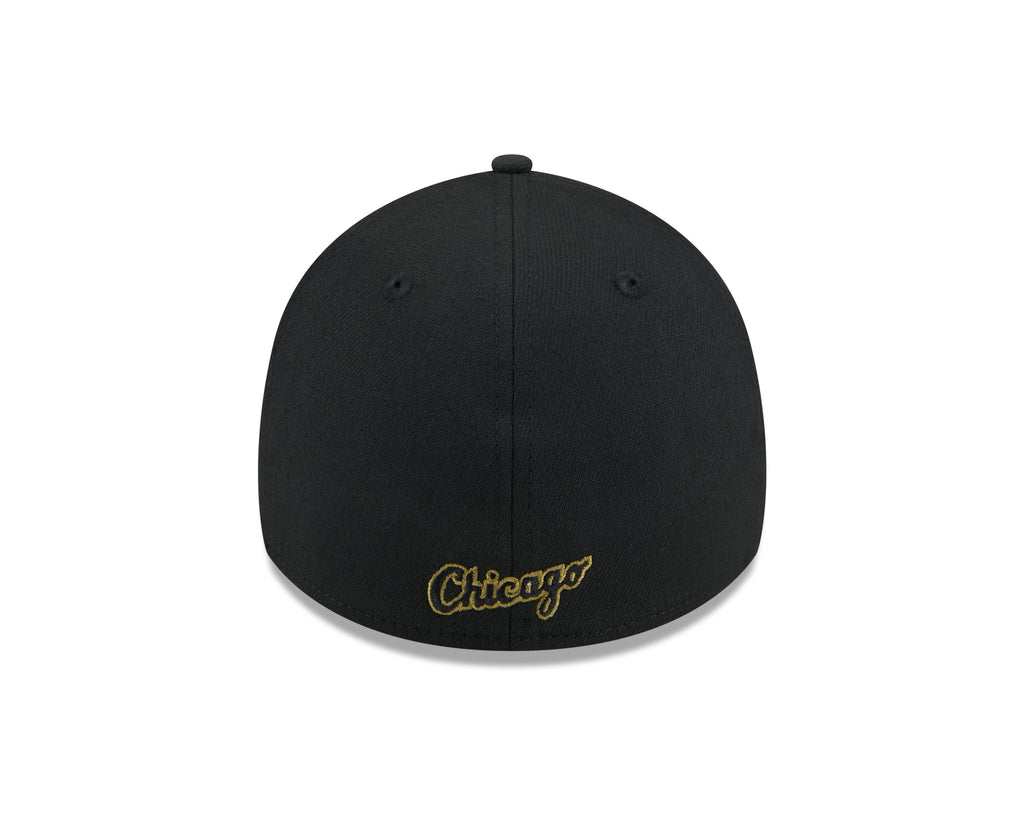 Chicago White Sox New Era 2024 Armed Forces Day Black 39THIRTY Flex Hat for Men product image 6, provided for visual