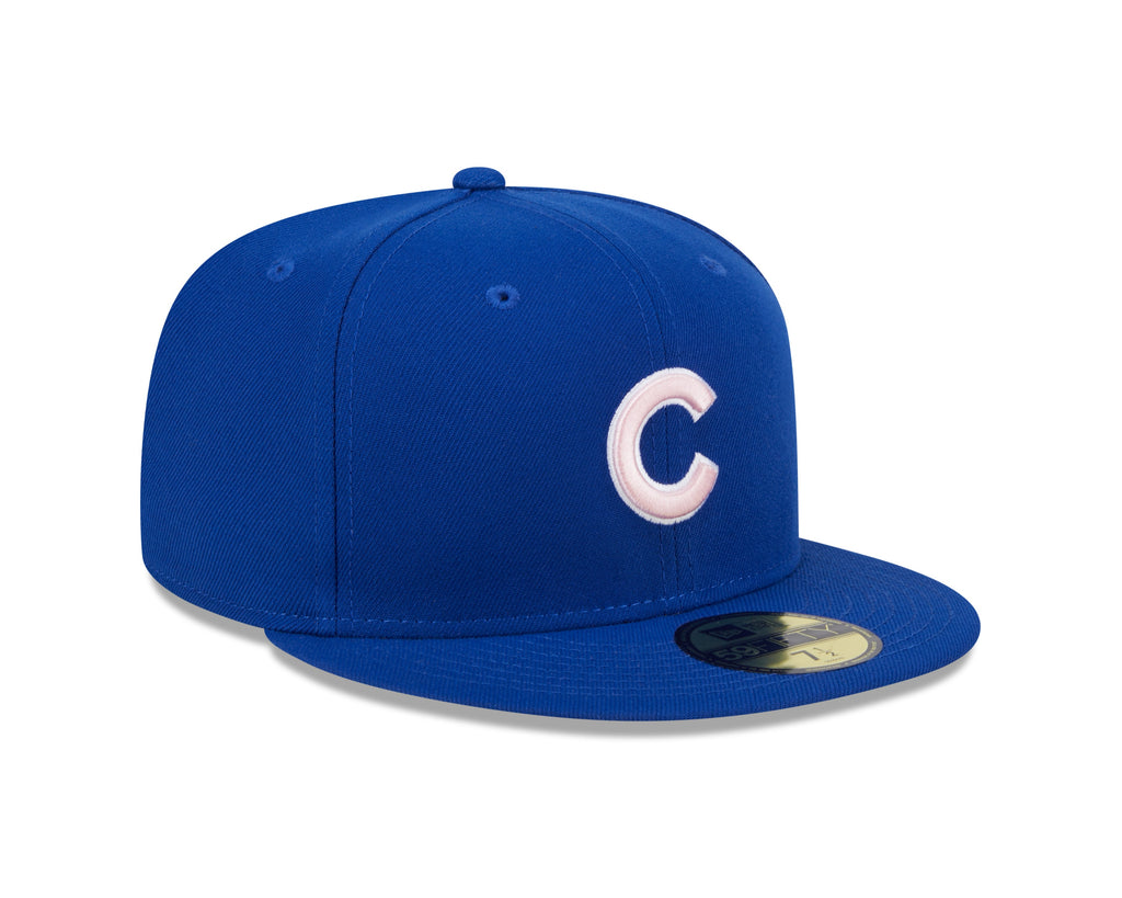 Chicago Cubs 2024 Mother's Day New Era Royal Blue 59FIFTY Fitted Hat product image 3, provided for visual reference and