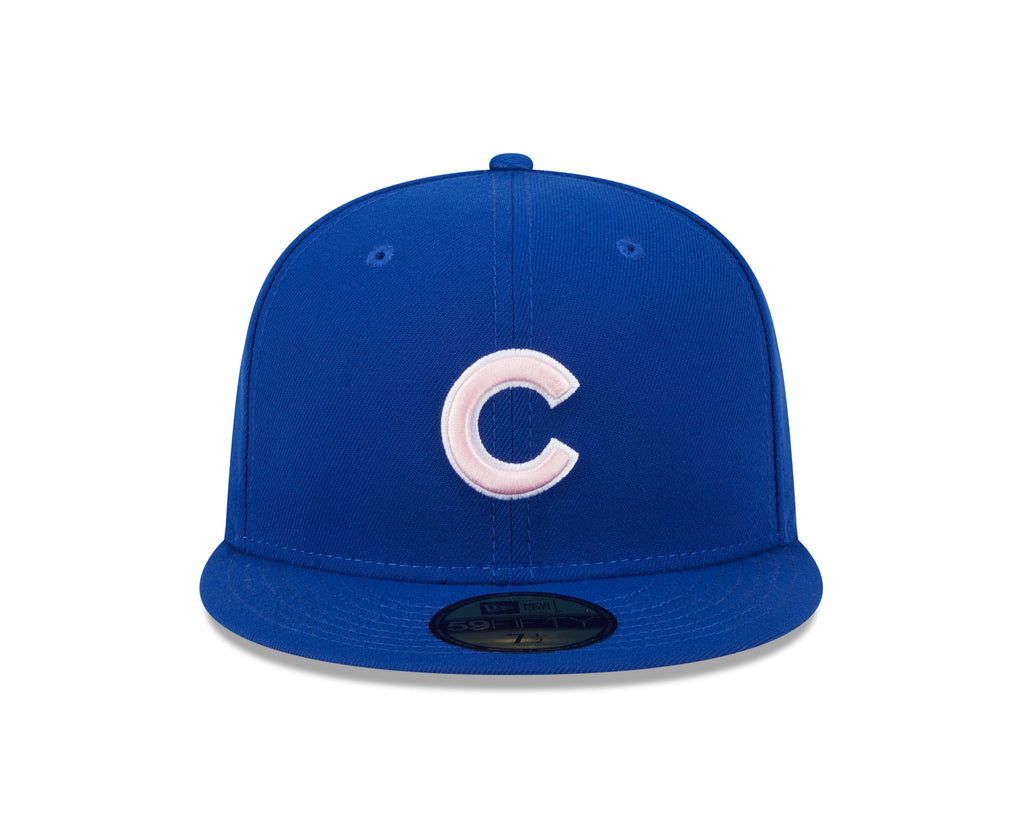 Chicago Cubs 2024 Mother's Day New Era Royal Blue 59FIFTY Fitted Hat product image 2, provided for visual reference and