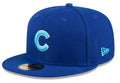 Chicago Cubs 2024 Father's Day New Era Royal Blue Authentic Collection 59FIFTY Fitted Hat product image 1, provided for