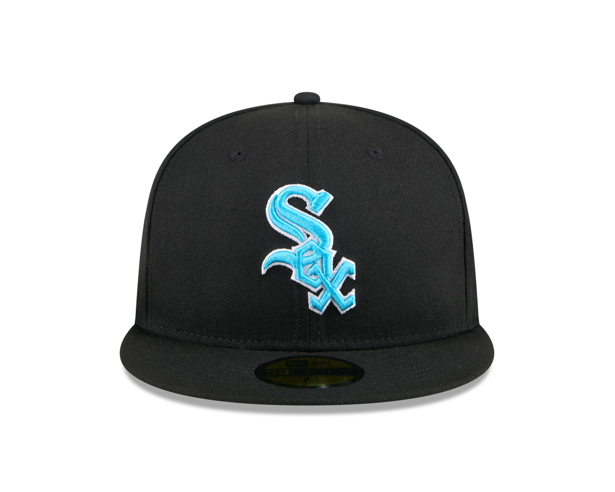 Chicago White Sox 2024 Father's Day New Era Black Authentic Collection 59FIFTY Fitted Hat product image 2, provided for