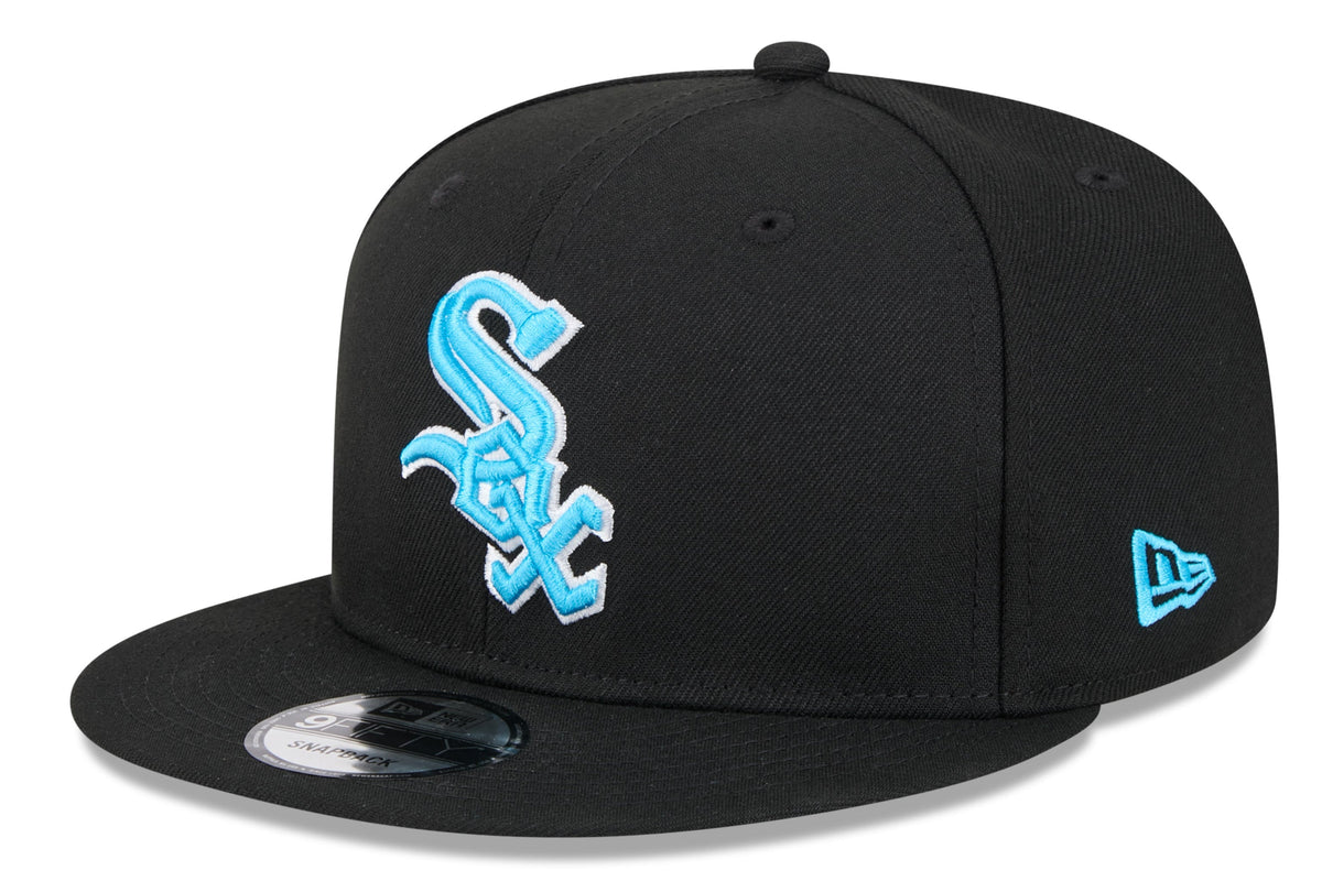 Chicago White Sox New Era 2024 Father's Day Black 9FIFTY Snapback Adjustable Hat product image 1, provided for visual