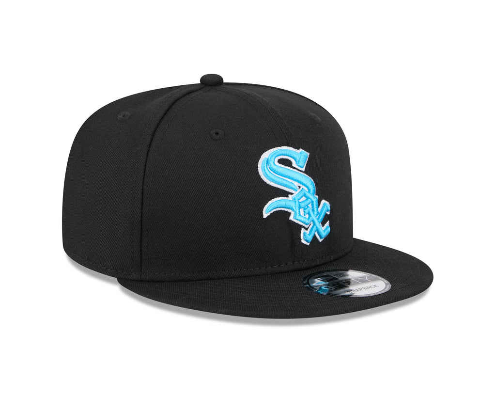 Chicago White Sox New Era 2024 Father's Day Black 9FIFTY Snapback Adjustable Hat product image 3, provided for visual