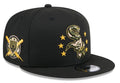 Chicago White Sox New Era 2024 MLB Armed Forces Day Black 9FIFTY Snapback Adjustable Hat product image 1, provided for