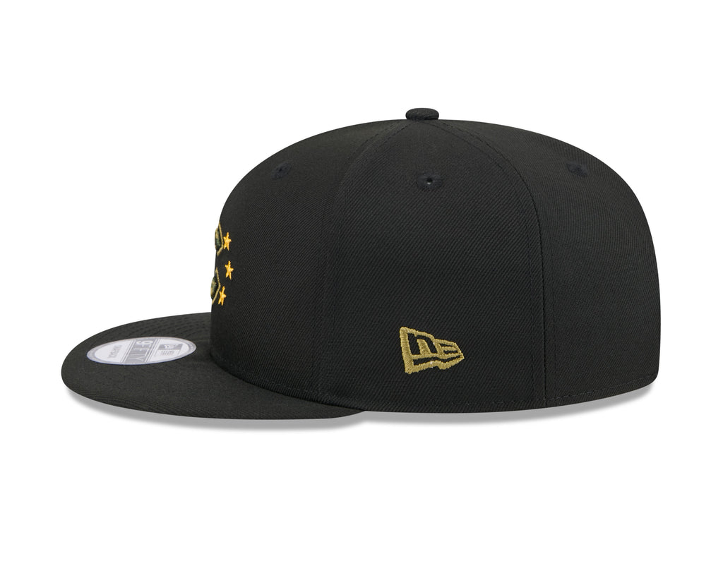 Chicago Cubs New Era 2024 MLB Armed Forces Day Black 9FIFTY Snapback Adjustable Hat product image 5, provided for visual