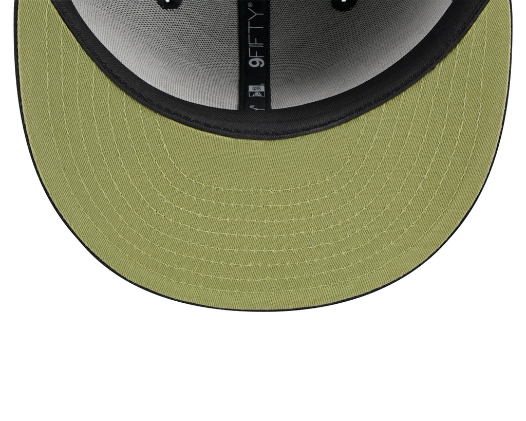 Chicago Cubs New Era 2024 MLB Armed Forces Day Black 9FIFTY Snapback Adjustable Hat product image 7, provided for visual