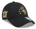 Chicago White Sox New Era 2024 MLB Armed Forces Day Black 9FORTY Adjustable Hat product image 1, provided for visual