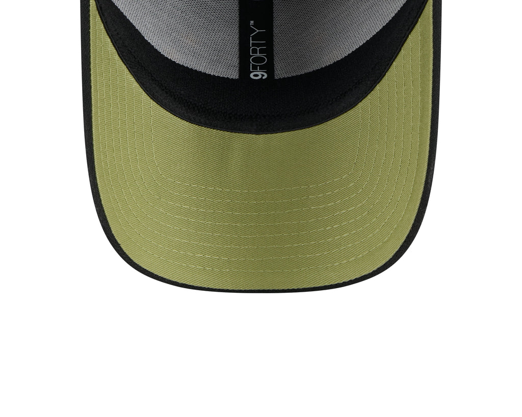 Chicago White Sox New Era 2024 MLB Armed Forces Day Black 9FORTY Adjustable Hat product image 7, provided for visual