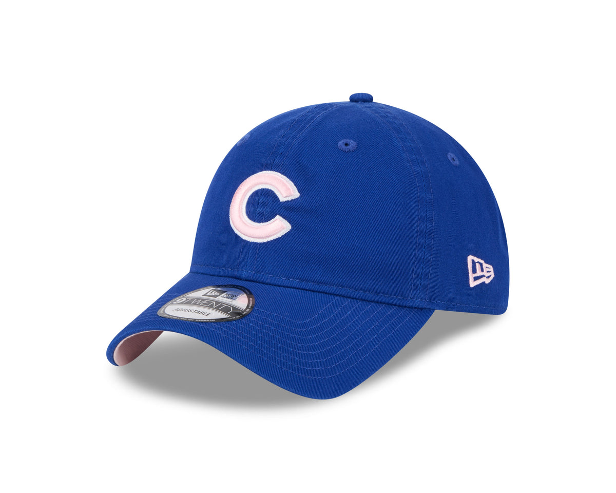 Chicago Cubs 2024 Mother's Day 9TWENTY Royal Blue Adjustable Hat product image 2, provided for visual reference and product