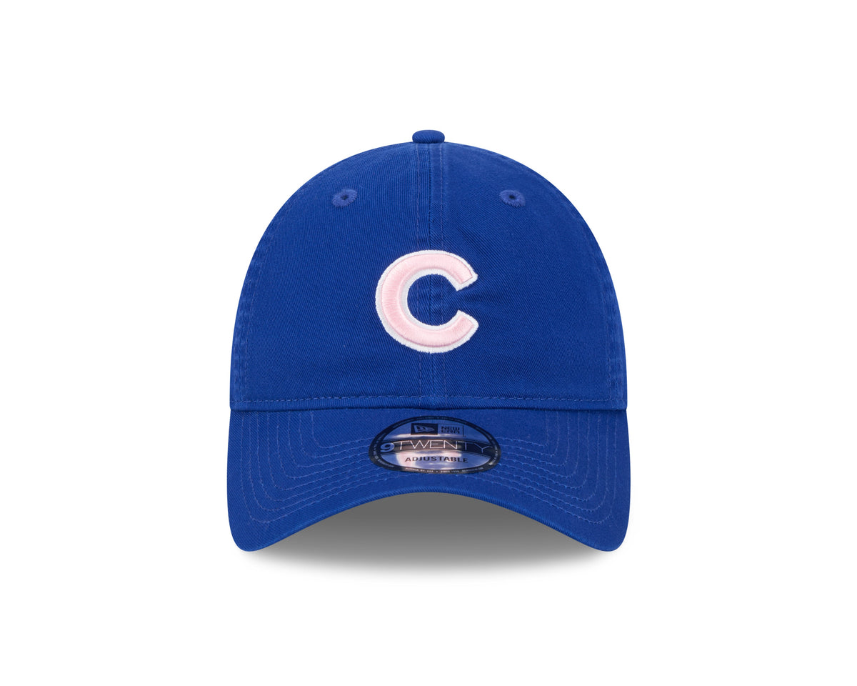 Chicago Cubs 2024 Mother's Day 9TWENTY Royal Blue Adjustable Hat product image 3, provided for visual reference and product