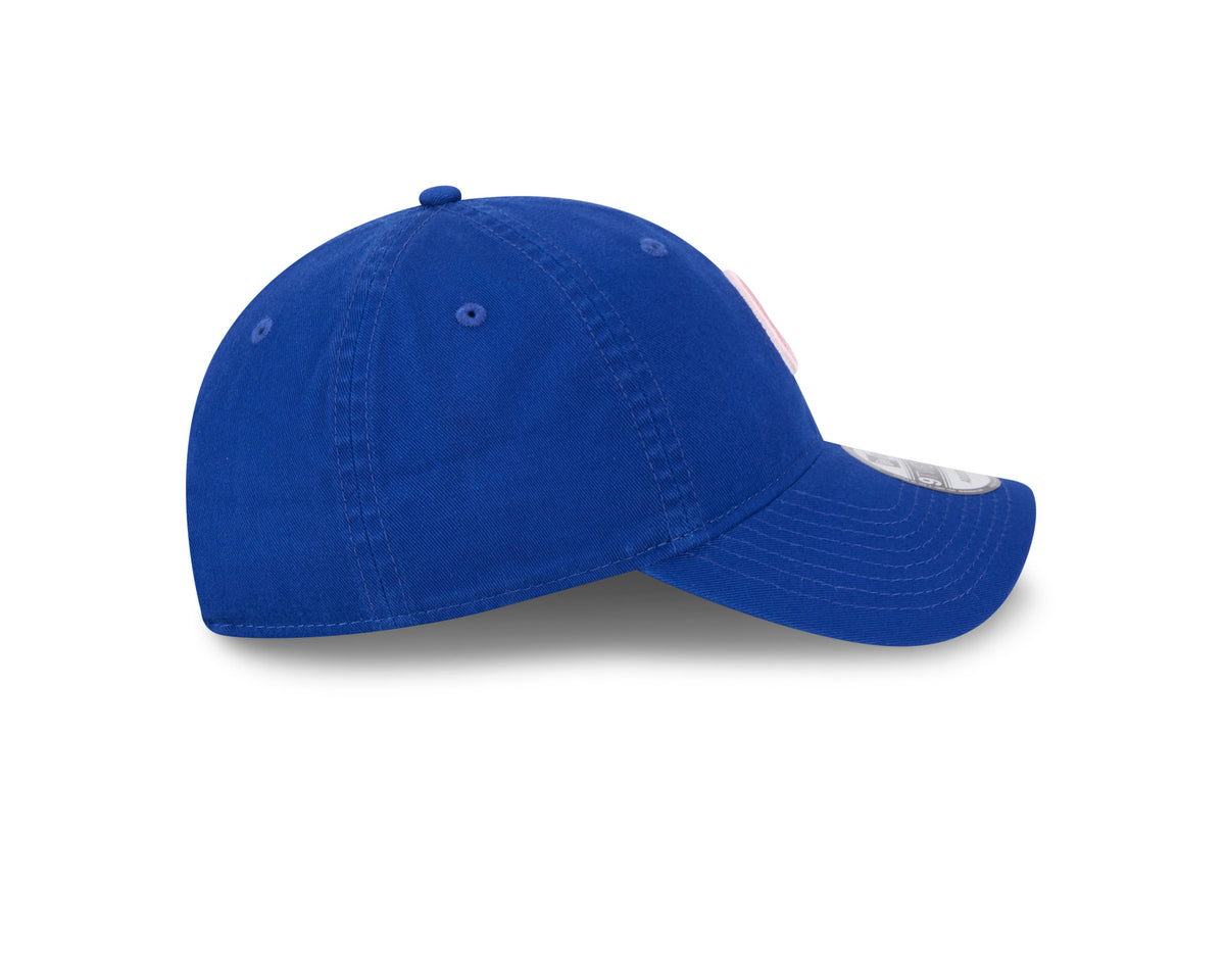 Chicago Cubs 2024 Mother's Day 9TWENTY Royal Blue Adjustable Hat product image 6, provided for visual reference and product