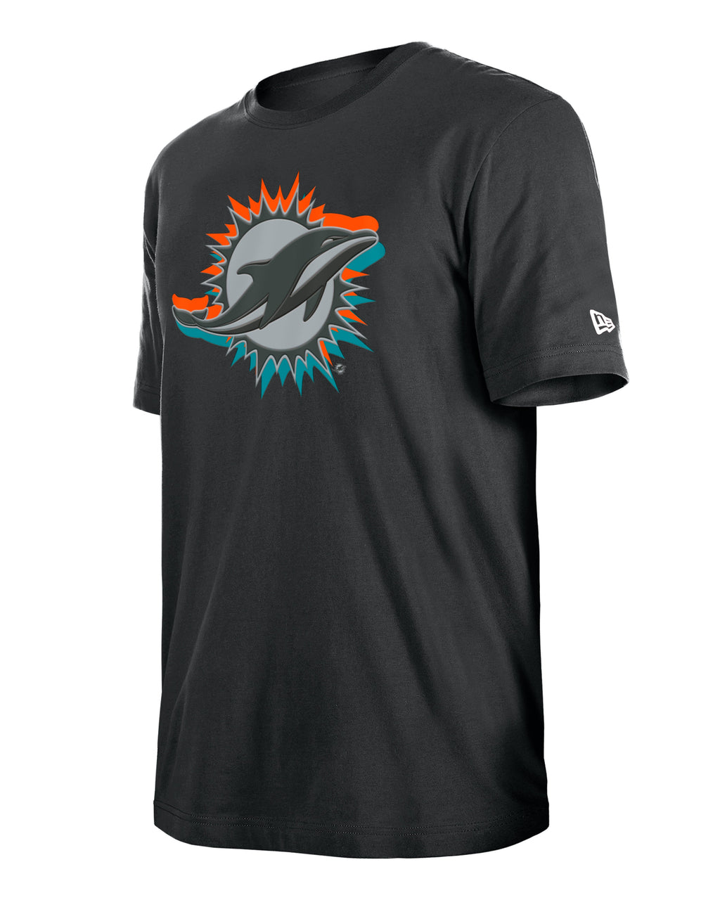 Miami Dolphins Graphite Draft New Era T-Shirt for Men product image 1, provided for visual reference and product detail