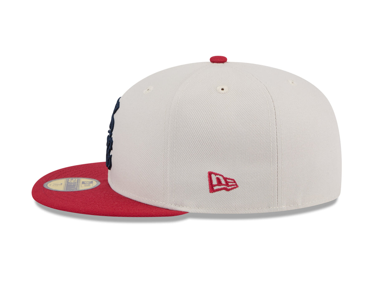Chicago White Sox 2024 4th of July Stone/Red On Field New Era 59FIFTY Fitted Hat product image 5, provided for visual
