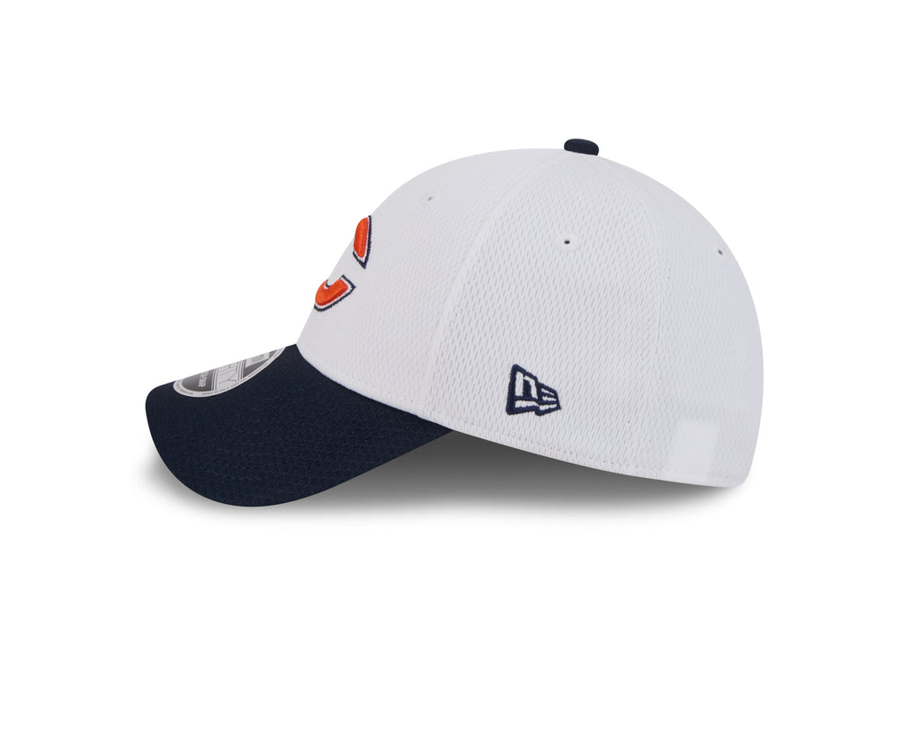 Chicago Bears New Era White/Navy 2 Tone Dash Secondary 9FORTY Adjustable Hat product image 4, provided for visual reference